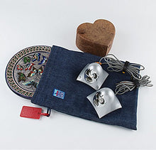 Load image into Gallery viewer, E-Reader and iPad Sleeve of Denim and Fleece (9W x 12L)
