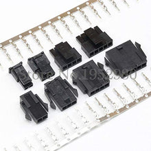 Load image into Gallery viewer, Davitu Connectors - 30 Set Molex 3.0 mm Connector 43645/43640 Single Row Male/Female Housing+ Terminals 2/3/4/5/6 Pin - (Color: 3P)
