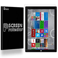 [3-Pack BISEN] Microsoft Surface Pro (2017), Surface Pro 4, Surface Pro 3 Screen Protector, Anti-Glare, Matte, Anti-Fingerprint, Lifetime Protection