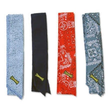 Load image into Gallery viewer, MicraCool Cooling Pad Bandanas, Heat Stress Relief, 4 Patterns, 96 Pack, MS-92605
