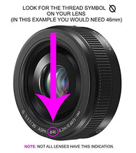 Load image into Gallery viewer, Lens Cap Center Pinch (40.5mm) + Lens Cap Holder Compatible with Sony Alpha NEX-3N
