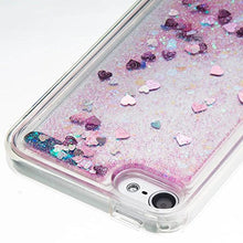 Load image into Gallery viewer, Case for ipod Touch 6,Squishy Cat Relax Toy Sparkle Moving Stars Glitter Quicksand Dynamic Moving Stars Soft Clear TPU Case for Apple ipod Touch 5/ipod Touch 6(Squishy Pink)
