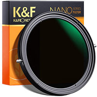 K&F Concept 72mm Variable Fader ND2-ND32 ND Filter and CPL Circular Polarizing Filter 2 in 1 for Camera Lens No X Spot Weather Sealed