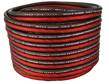 Load image into Gallery viewer, Bullz Audio BPES12.25 25&#39; True 12 Gauge AWG Car Home Audio Speaker Wire Cable Spool (Clear Red/)
