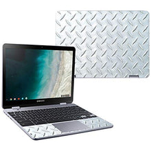 Load image into Gallery viewer, MightySkins Skin Compatible with Samsung Chromebook Plus LTE (2018) - Diamond Plate | Protective, Durable, and Unique Vinyl wrap Cover | Easy to Apply, Remove, and Change Styles | Made in The USA
