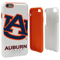Guard Dog Collegiate Hybrid Case for iPhone 6 Plus / 6s Plus  Auburn Tigers  White