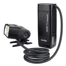 Load image into Gallery viewer, Godox EC200 AD200 Extension Flash Head with 2M Cable Portable Off-Camera Light Lamp for Godox AD200 AD200Pro and Flashpoint eVOLV 200 Pocket Flash Speedlite
