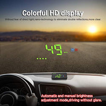 Load image into Gallery viewer, iKiKin Hud Display, Head Up Display for All Cars and Trucks Car HUD Head Up Display 3.5inch Digital GPS Speedometer Windshield Screen Projector with Reflection Film a2
