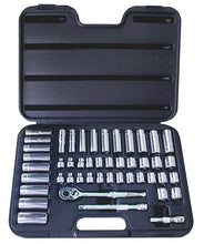 Load image into Gallery viewer, ATD Tools 1247 3/8&quot; Drive 12-Point 47-Piece SAE and Metric Pro Socket Set
