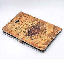 Load image into Gallery viewer, YHB Case for 2016 Released Galaxy Tab A 10.1, Marauder&#39;s Map Vintage Retro Leather Flip Stand Case Cover for Samsung Galaxy Tab A 10.1 SM-T580/T585/T587, (Not fit 2019 Tab A 10.1)
