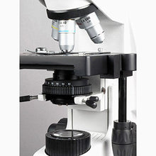 Load image into Gallery viewer, AmScope T690B-PL Trinocular Compound Microscope, 40X-2000X Magnification, WH10x and WH20x Super-Widefield Eyepieces, Infinity Plan Achromatic Objectives, Brightfield, Kohler Condenser, Double-Layer Me
