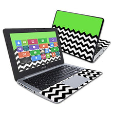 Load image into Gallery viewer, MightySkins Skin Compatible with Asus Chromebook 11.6&quot; C200MA wrap Cover Sticker Skins Lime Chevron
