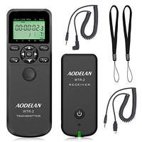 AODELAN Camera Remote Control - Wireless Shutter Release with Cords, Timer Controller for Sony a7riii a7rii a9 a200 a560 a700 a850 a900 a77 a99 A7 A7 II A7R, Replace RM-L1AM and RM-SPR1