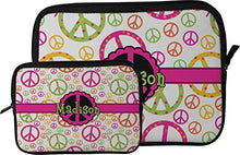 Load image into Gallery viewer, Peace Sign Tablet Case/Sleeve - Large (Personalized)

