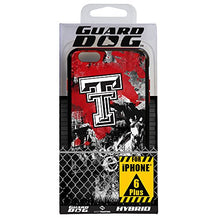 Load image into Gallery viewer, Guard Dog Collegiate Hybrid Case for iPhone 6 Plus / 6s Plus  Paulson Designs  Texas Tech Red Raiders
