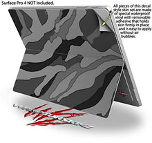 Load image into Gallery viewer, Camouflage Gray - Decal Style Vinyl Skin fits Microsoft Surface Pro 4 (SURFACE NOT INCLUDED)
