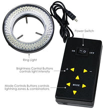 Load image into Gallery viewer, 144 LED Microscope Camera Ring Light
