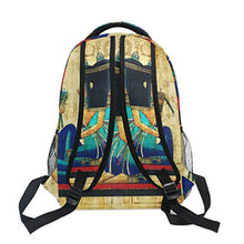 Load image into Gallery viewer, TropicalLife Ethnic Ancient Egyptian Backpacks Bookbag Shoulder Backpack Hiking Travel Daypack Casual Bags
