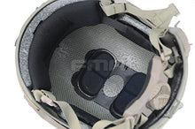 Load image into Gallery viewer, Adjustable Maritime 10 Level of Kevlar Fibre Protective Helmet Tan DE L/XL
