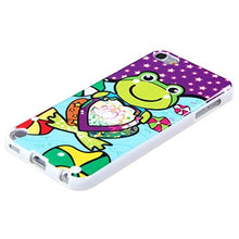 Load image into Gallery viewer, Asmyna Unique Protective Case for iPod touch 5 (Purple Lotus Frog)
