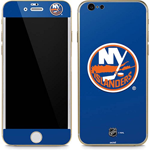 Skinit Decal Phone Skin Compatible with iPhone 6/6s - Officially Licensed NHL New York Islanders Solid Background Design