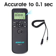 Load image into Gallery viewer, AODELAN TRS-1 Camera Remote Shutter Release Timer Remote Control for Fujifilm X-H1, XF10, X-T20, X-T10, X-T100, X-A5, X-A3, X-A2, X-A1, X-A10, X100F, X100T; Replace Fujifilm RR-90
