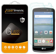 Load image into Gallery viewer, (2 Pack) Supershieldz for LG Optimus Zone 3, LG K4 LTE and LG Spree Tempered Glass Screen Protector, Anti Scratch, Bubble Free
