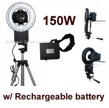 Load image into Gallery viewer, Camera 150W Macro Ring Light for Canon EOS 450D, 1000D, 550D, 400D, 500D, 350D, Xsi, T1i, T2i, Xti, XS, XT, 50D, 40D, 10D, 20D, 7D, 5D Mark II, 1D Mark II, III, IV, 1Ds
