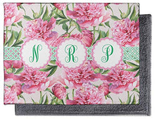 Load image into Gallery viewer, YouCustomizeIt Watercolor Peonies Microfiber Screen Cleaner (Personalized)

