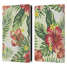 Load image into Gallery viewer, Head Case Designs Hawaiian Tropical Prints Leather Book Wallet Case Cover Compatible with Apple iPad Mini 1 / Mini 2 / Mini 3
