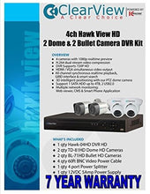 Load image into Gallery viewer, HawkView HD-AVS DVR Kit 4 Channel 2 Dome &amp; 2 Bullet Camera with 1 TB
