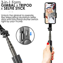 Load image into Gallery viewer, GTS-1,Single-Axis Smartphone Gimbal Handheld Stabilizer Vlog Youtuber Live Video for iPhone Android
