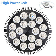 Load image into Gallery viewer, Black Light Bulb, KINGBO 36W LED Blacklight E26 PAR38 Glow in The Dark, 395nm LEDs Super Bright Bulb for Blacklight Party, Stage Lighting, DJ Dance Party, Birthday, Wedding, Holiday Decorations

