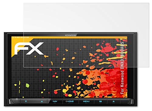 atFoliX Screen Protector Compatible with Kenwood DNX9180DABS Screen Protection Film, Anti-Reflective and Shock-Absorbing FX Protector Film (3X)