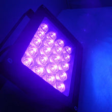 Load image into Gallery viewer, QUANS 110V 20W UV Ultra Violet High Power LED Light for Curing Glue Blacklight Fishing Aquarium with US Plug
