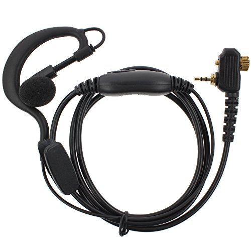 Tenq G Shape Police Earpiece Headset Mic for Motorola Tetra Mth800 Mth850 Mtp850 Mts850 Mth650 Mth600 Radio