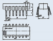 Load image into Gallery viewer, S.U.R. &amp; R Tools K131LA4 Analogue SN74H10N IC/Microchip USSR 10 pcs
