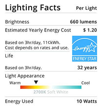 Load image into Gallery viewer, Sunco Lighting 10 Pack 4 Inch LED Recessed Downlight, Baffle Trim, Dimmable, 11W=60W, 2700K Soft White, 660 LM, Damp Rated, Simple Retrofit Installation - UL + Energy Star
