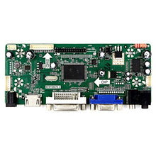 Load image into Gallery viewer, HDMI+VGA+DVI+Audio Input LCD Controller Board for B156XW01 LTN156AT01 15.6&quot; 1366x768 1CCFL 30Pins LCD Panel
