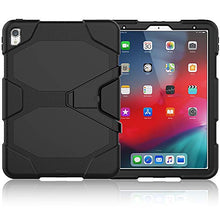 Load image into Gallery viewer, iPad Pro 11 Inch 2018 Case, ZERMU Heavy Duty Kickstand Shockproof Hard Plastic+Silicone Defender High Impact Rugged Bumper Full-Body Protective Case for New iPad Pro 11&quot; 2018 Model
