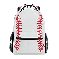 TropicalLife Sport Baseball Backpacks Bookbag Shoulder Backpack Hiking Travel Daypack Casual Bags