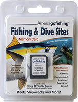 America Go Fishing - Fishing and Dive Sites Memory Card  Okaloosa and Walton Counties Florida