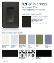 Load image into Gallery viewer, Leviton RKG15-OB Renu 15-Amp Tamper Resistant GFCI Color Change Kit, Onyx Black

