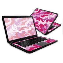Load image into Gallery viewer, MightySkins Skin Compatible with HP Pavilion G6 Laptop with 15.6&quot; Screen wrap Sticker Skins Pink Camo
