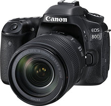 Load image into Gallery viewer, Canon EOS 80D Digital SLR Kit with EF-S 18-135mm f/3.5-5.6 Image Stabilization USM Lens (Black) (Renewed)
