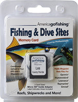 America Go Fishing - Fishing and Dive Sites Memory Card - Lee County Florida