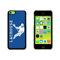 Lacrosse - Sport Snap On Hard Protective Case for Apple iPhone 5C - Black
