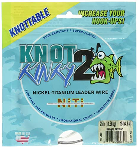 Knot2Kinky NT01415 Wire 45-Pound 15ft