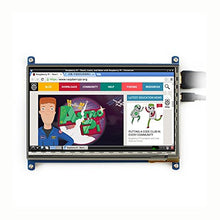 Load image into Gallery viewer, 7 inch Raspberry pi Touch Screen 1024 * 600 7 inch Capacitive Touch Screen LCD, HDMI Interface, Supports Various Systems
