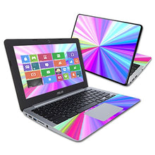 Load image into Gallery viewer, MightySkins Skin Compatible with Asus Chromebook 11.6&quot; C200MA wrap Cover Sticker Skins Rainbow Zoom
